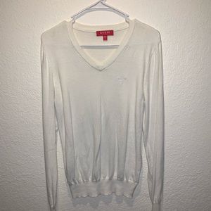 Men’s GUESS White Sweater